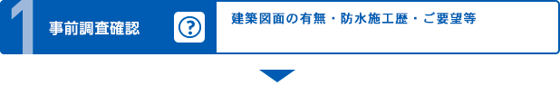 事前調査確認